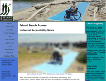 Tablet Screenshot of islandbeachaccess.org